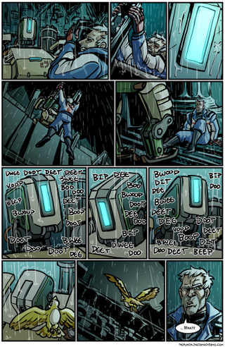 Illustration for article titled Sunday Comics: Flying Monster Guy
